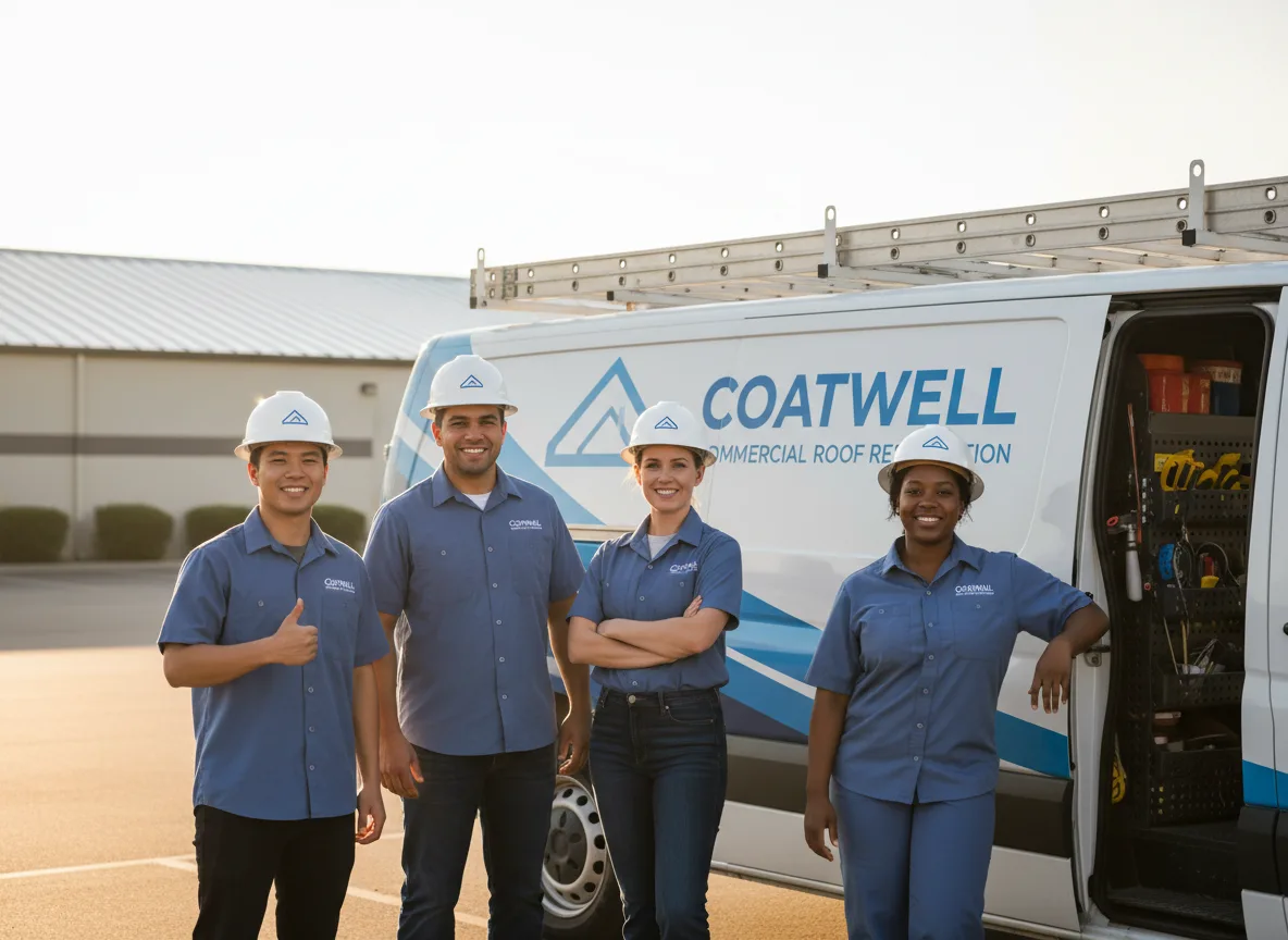Commercial roof coating company in Dennison, OH